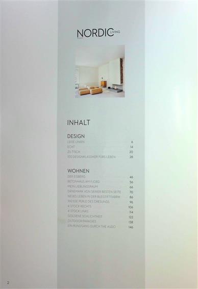 Nordic Living Inhaltsverzeichnis