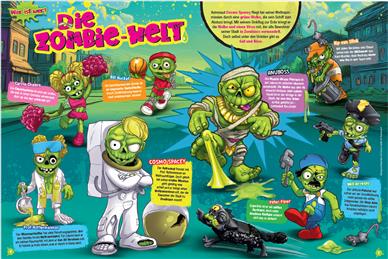 Zombiacs Inhaltsverzeichnis