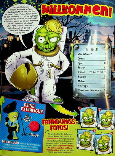 Zombiacs Inhaltsverzeichnis