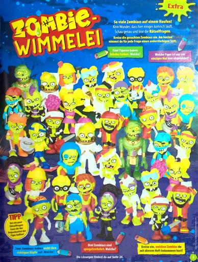 Zombiacs Inhaltsverzeichnis
