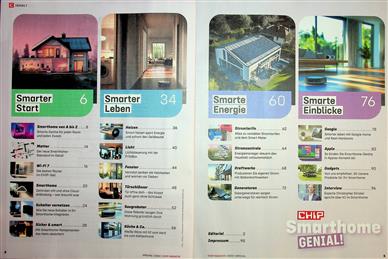 Chip SH Smarthome Inhaltsverzeichnis