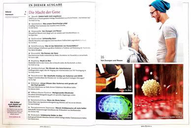 Spektrum Dossier Inhaltsverzeichnis