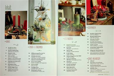 Blooms Deco Adventsfloristik Inhaltsverzeichnis
