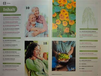 Apotheke der Natur Inhaltsverzeichnis