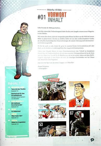 BilderFlut Inhaltsverzeichnis