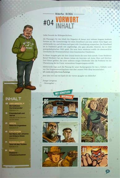 BilderFlut Inhaltsverzeichnis