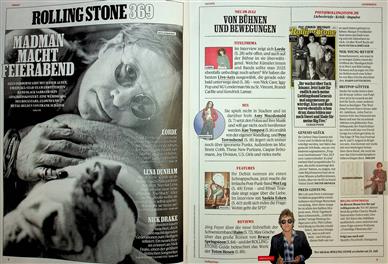 Rolling Stone Inhaltsverzeichnis
