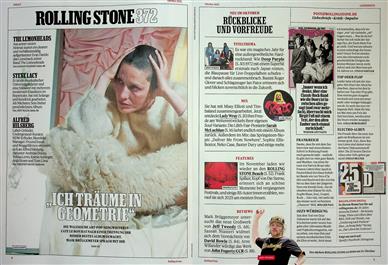 Rolling Stone Inhaltsverzeichnis