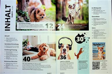 Hundewelt Inhaltsverzeichnis