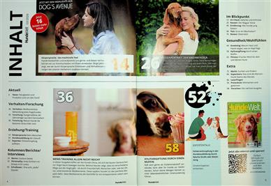 Hundewelt Inhaltsverzeichnis