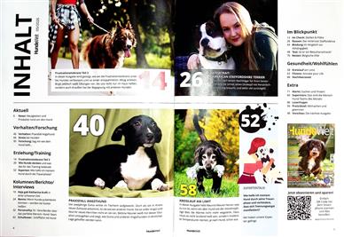 Hundewelt Inhaltsverzeichnis