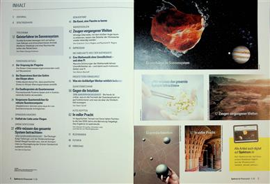Spektrum der Wissenschaft Inhaltsverzeichnis