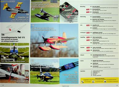 FlugModell ohne DVD Inhaltsverzeichnis