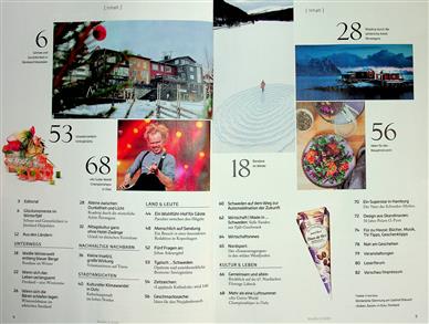 Nordis Inhaltsverzeichnis