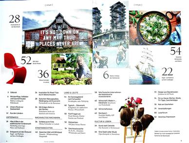 Nordis Inhaltsverzeichnis