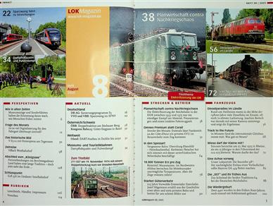 Lok Magazin Inhaltsverzeichnis