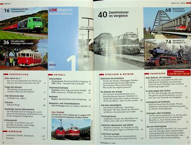 Lok Magazin Inhaltsverzeichnis
