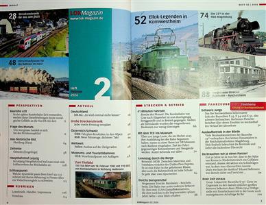 Lok Magazin Inhaltsverzeichnis