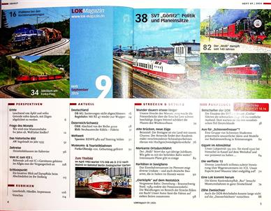 Lok Magazin Inhaltsverzeichnis