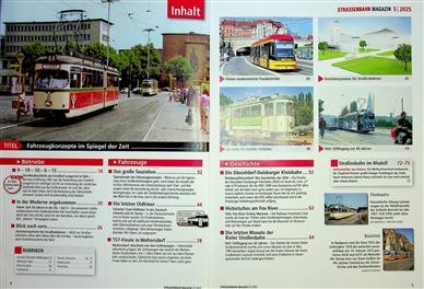 Strassenbahn Magazin Inhaltsverzeichnis