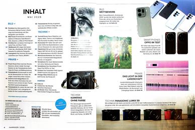 fotoMAGAZIN Inhaltsverzeichnis