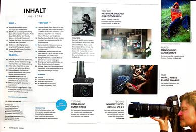 fotoMAGAZIN Inhaltsverzeichnis