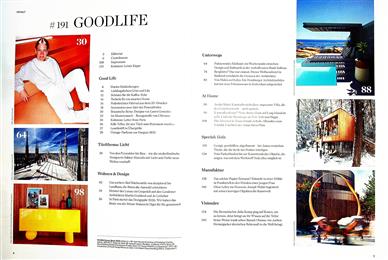 Goodlife WohnDesign Inhaltsverzeichnis