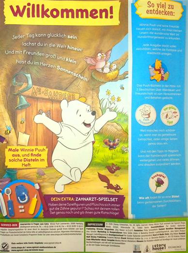 Winnie Puuh Inhaltsverzeichnis