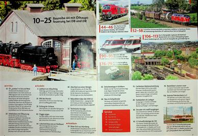 Eisenbahn Magazin Inhaltsverzeichnis