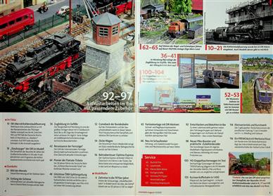 Eisenbahn Magazin Inhaltsverzeichnis