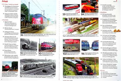 Eisenbahn Magazin Inhaltsverzeichnis