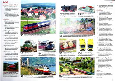 Eisenbahn Magazin Inhaltsverzeichnis