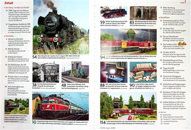 Eisenbahn Magazin Inhaltsverzeichnis