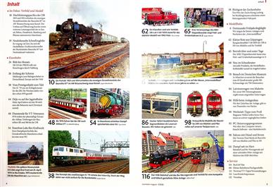 Eisenbahn Magazin Inhaltsverzeichnis