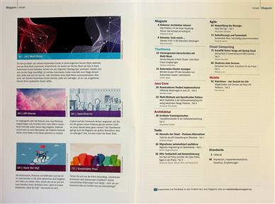 Java Magazin Inhaltsverzeichnis