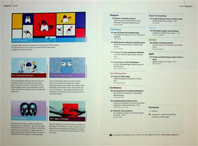 Java Magazin Inhaltsverzeichnis