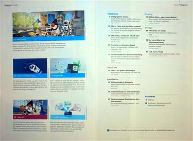 Java Magazin Inhaltsverzeichnis