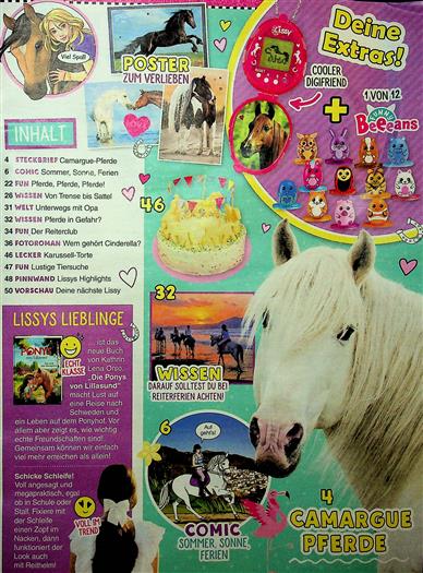 Lissy Inhaltsverzeichnis