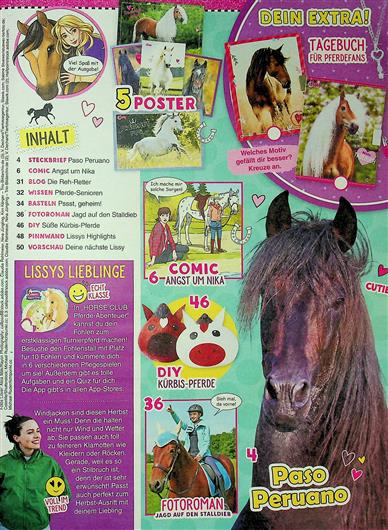 Lissy Inhaltsverzeichnis