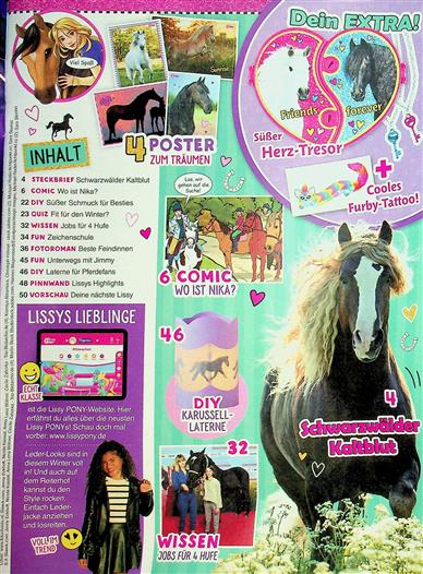 Lissy Inhaltsverzeichnis
