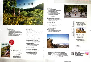 Wanderlust Inhaltsverzeichnis