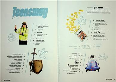 Teensmag Inhaltsverzeichnis