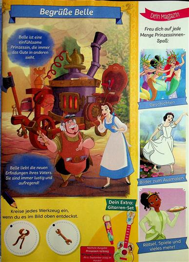 Disney Prinzessin Inhaltsverzeichnis