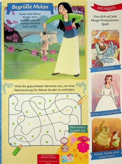 Disney Prinzessin Inhaltsverzeichnis