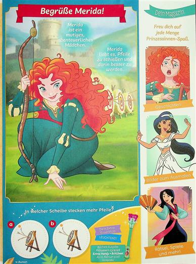Disney Prinzessin Inhaltsverzeichnis