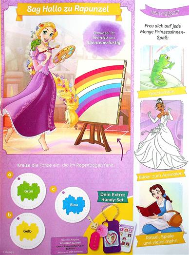 Disney Prinzessin Inhaltsverzeichnis