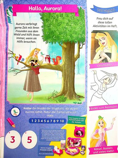 Disney Prinzessin Inhaltsverzeichnis