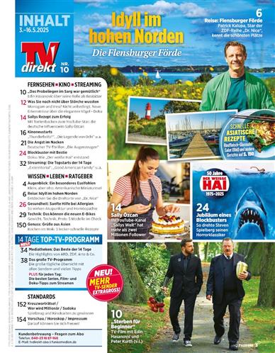 TV Direkt Inhaltsverzeichnis