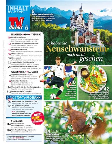 TV Direkt Inhaltsverzeichnis