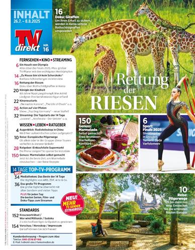 TV Direkt Inhaltsverzeichnis
